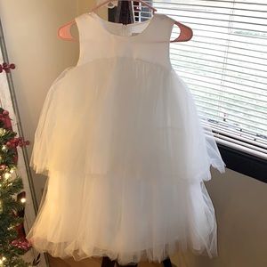 Trish Scully Child, girl size 7, white